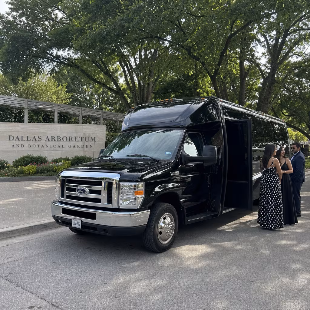 Rent a Bus to the Dallas Arboretum