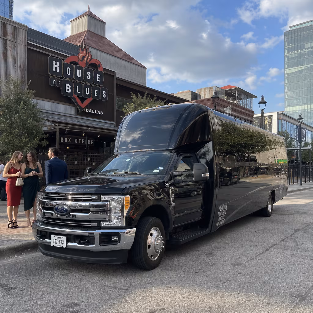Rent a Bus to House of Blues Dallas
