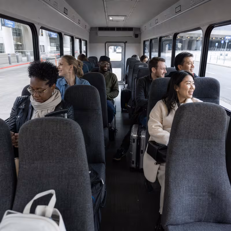 Dallas Airport Transportation fleet vehicle