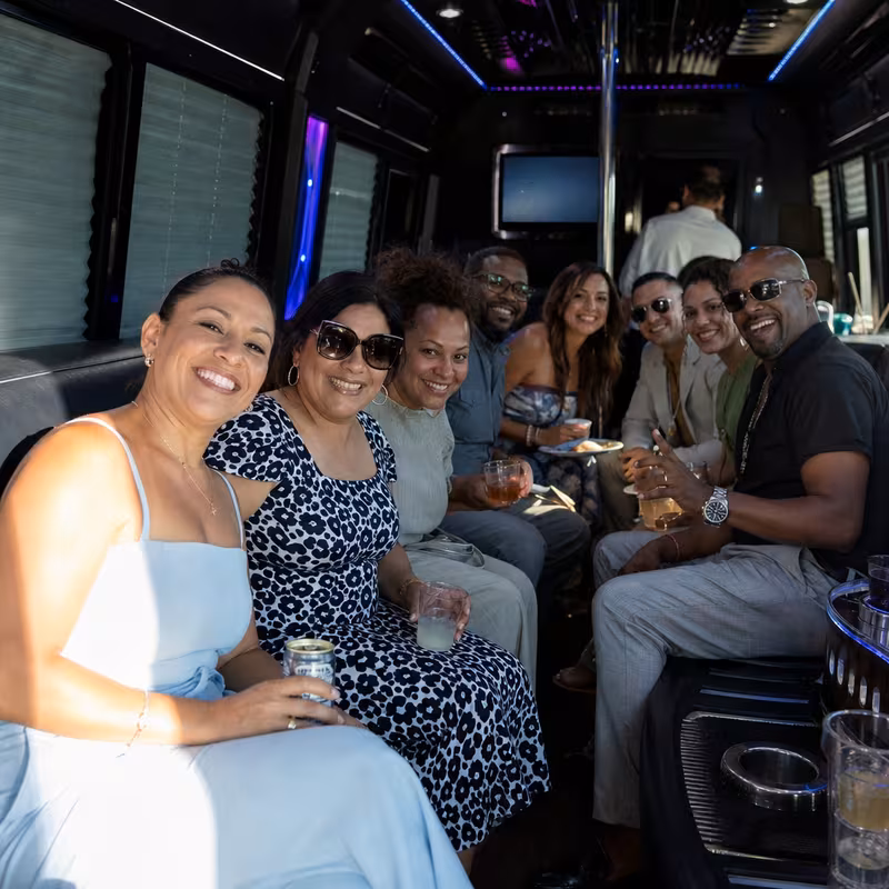 Dallas Birthday Transportation fleet vehicle