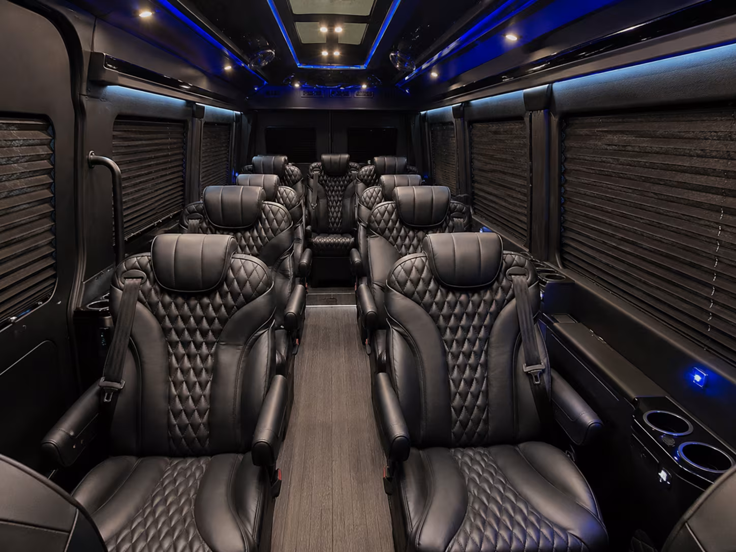 Dallas Airport Shuttle & Transportation party bus exterior