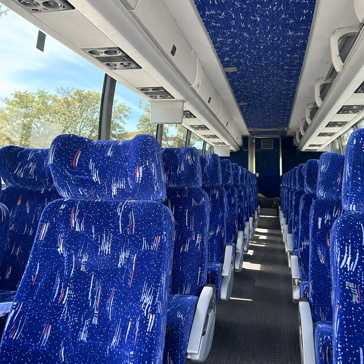 Dallas Airport Shuttle & Transportation party bus exterior