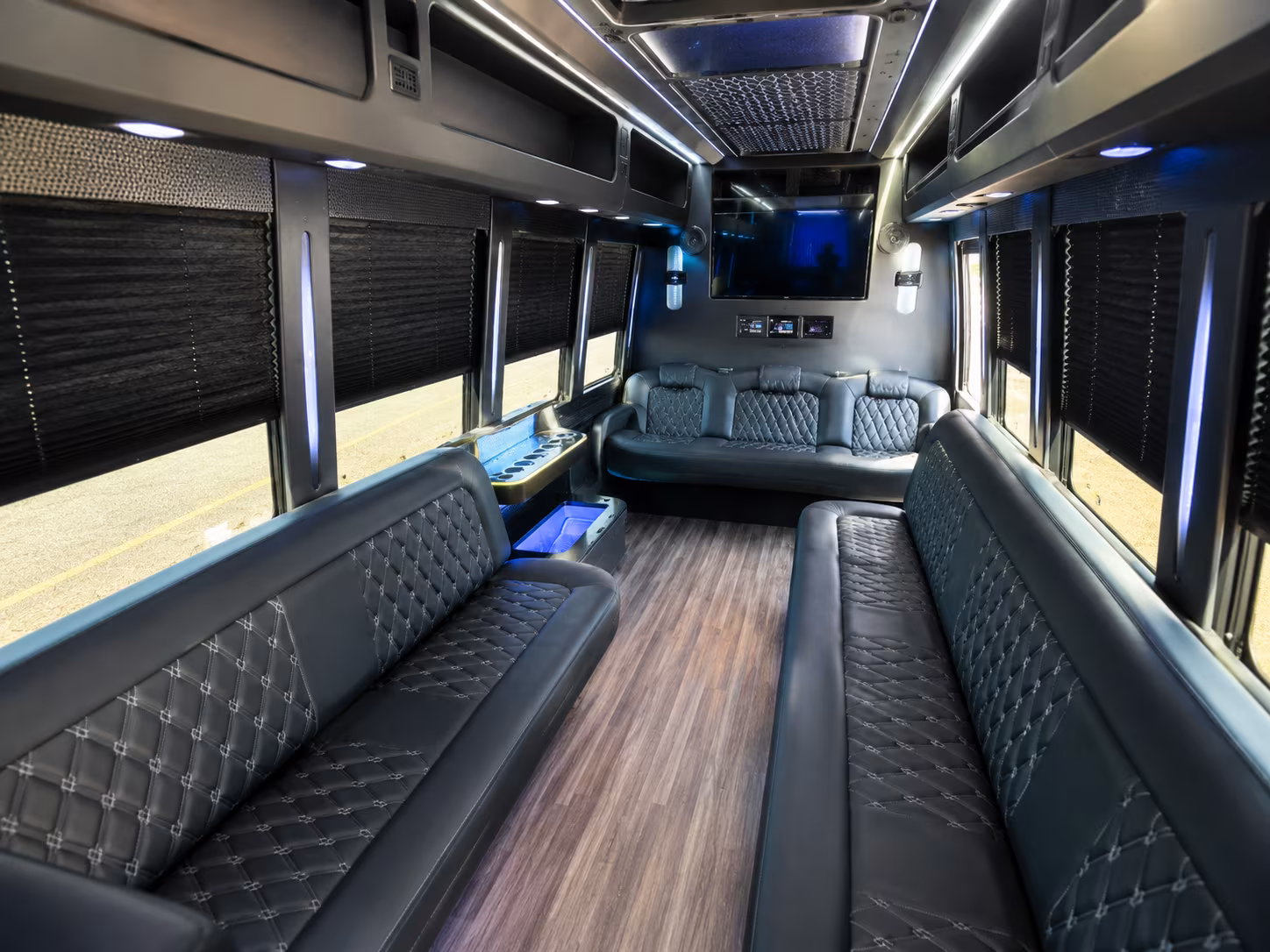 Dallas Bachelor & Bachelorette Transportation party bus exterior