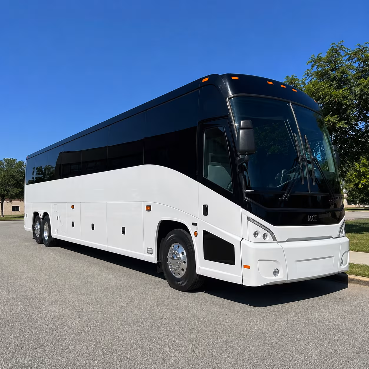 Dallas Corporate Transportation party bus exterior
