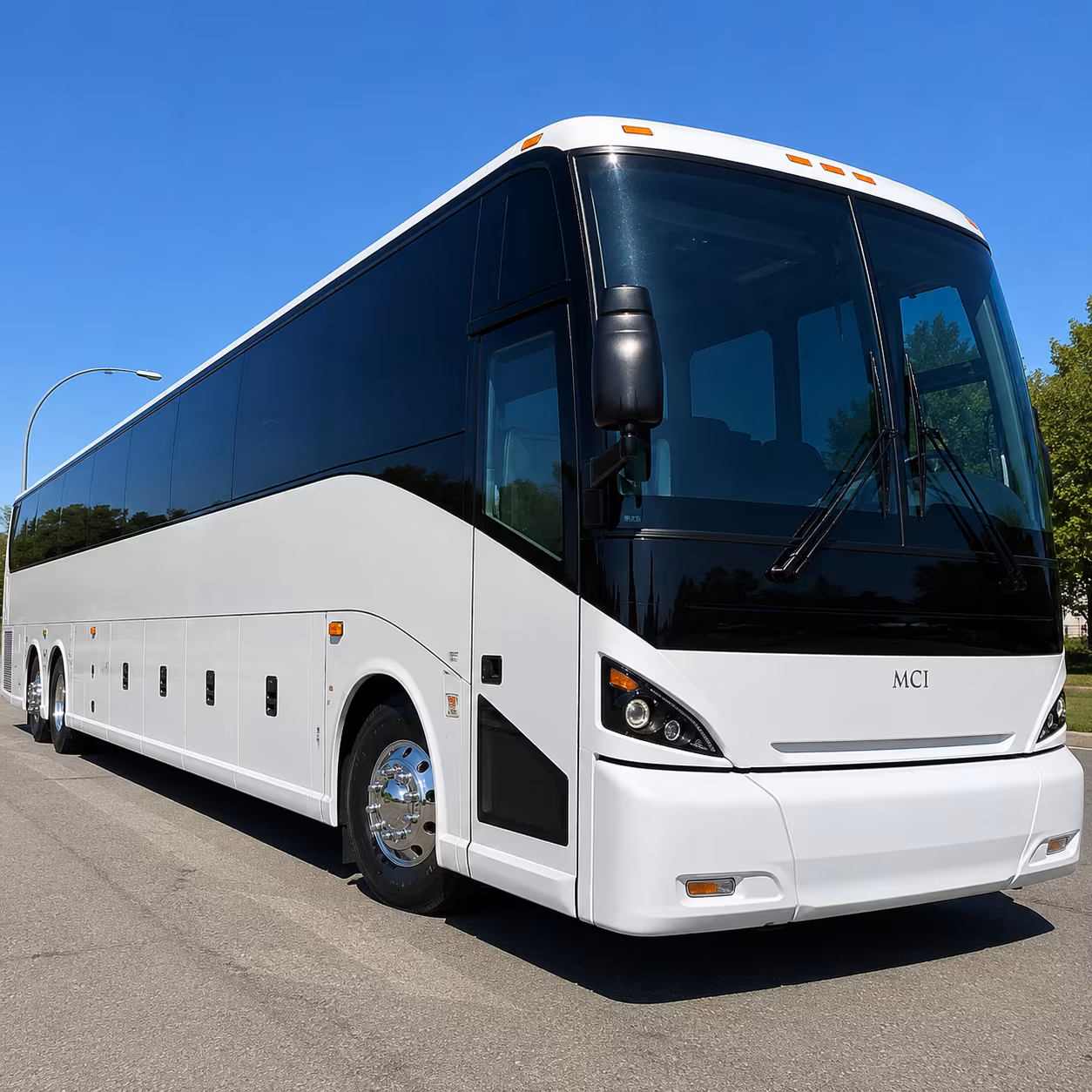 Dallas Corporate Transportation party bus exterior