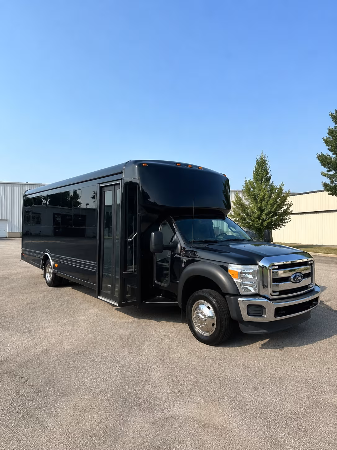Dallas Private Event Transportation party bus exterior