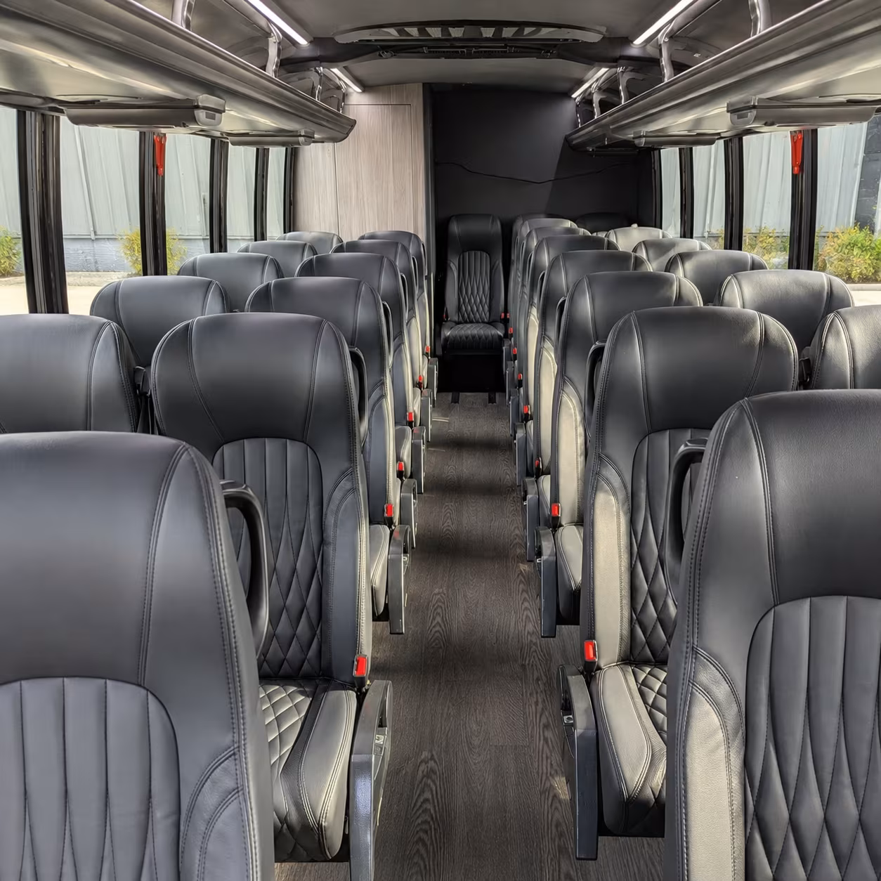 Dallas School Event Transportation onboard seating