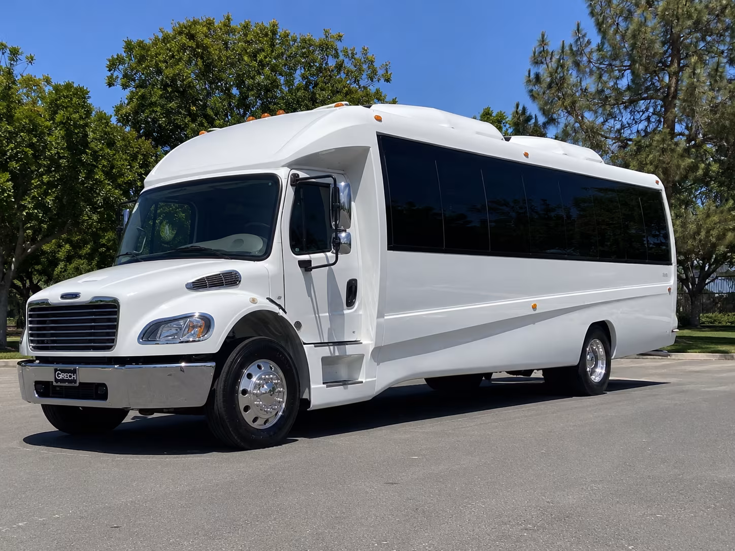 Dallas Wedding Transportation onboard seating