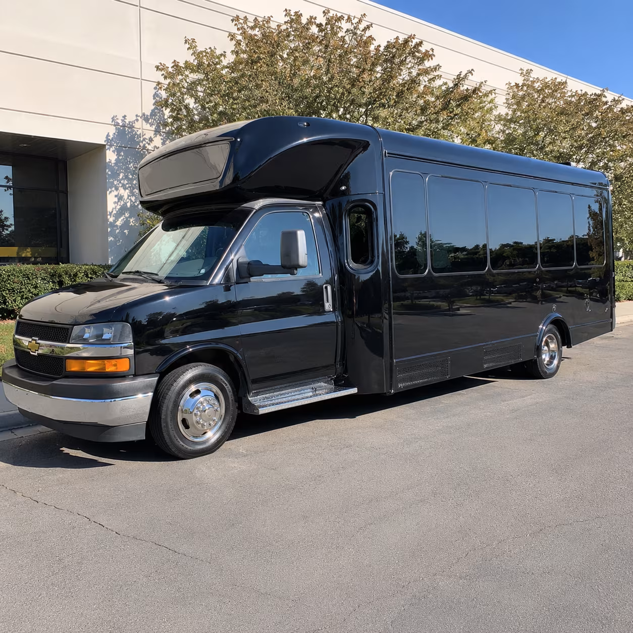 Dallas Wedding Transportation party bus interior