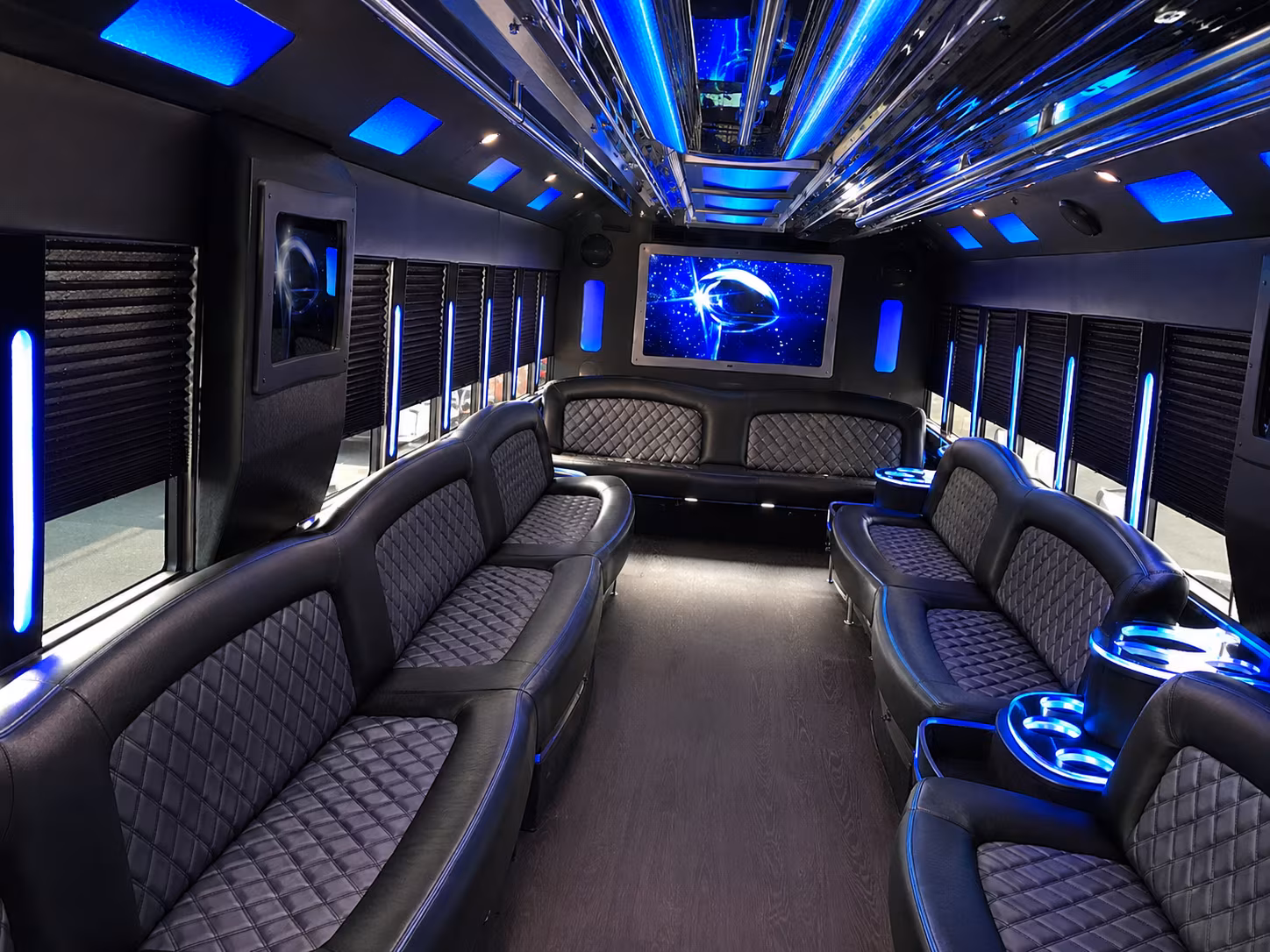 Dallas Winery Tour & Pub Crawl Transportation party bus exterior
