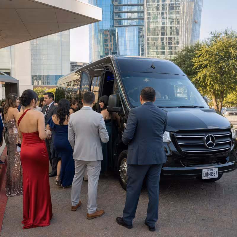 Private event transportation