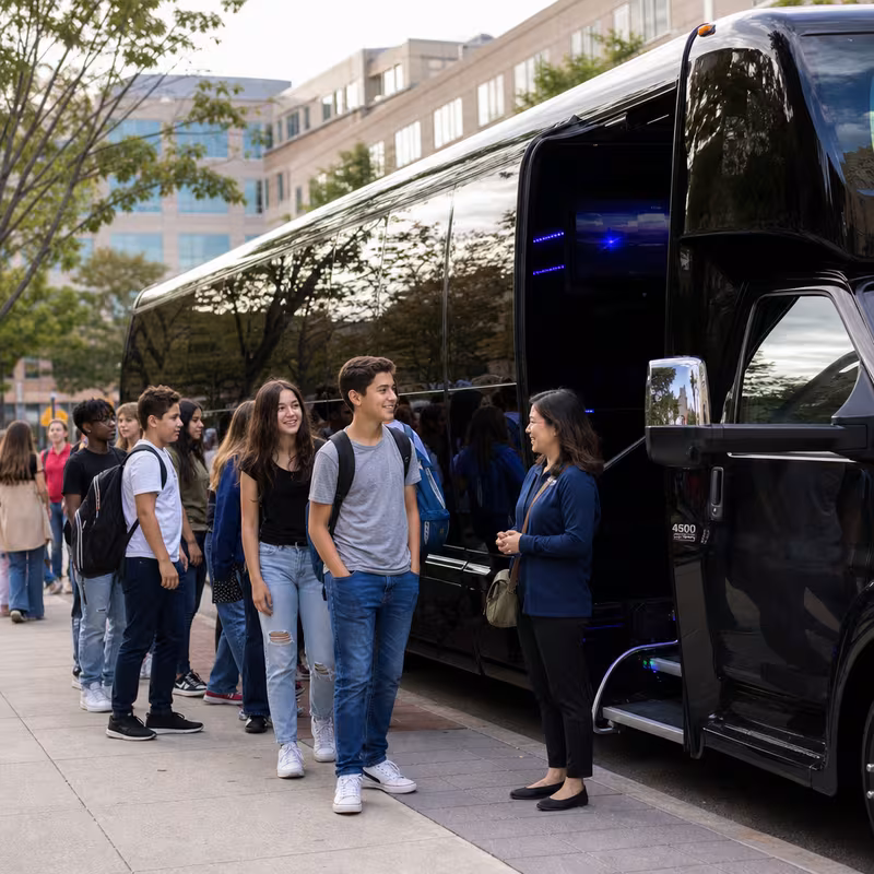 Dallas School Transportation fleet vehicle