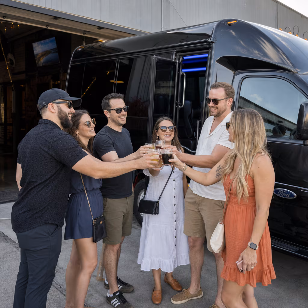 Dallas Winery Tour & Pub Crawl Transportation