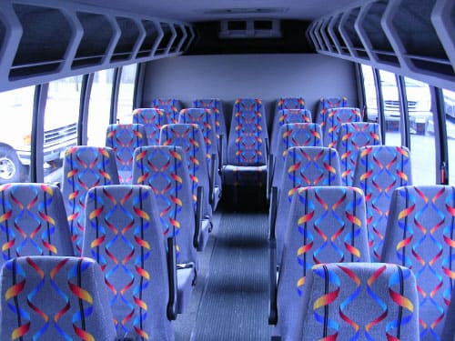 Tyler 15-35 Passenger Minibuses Interior